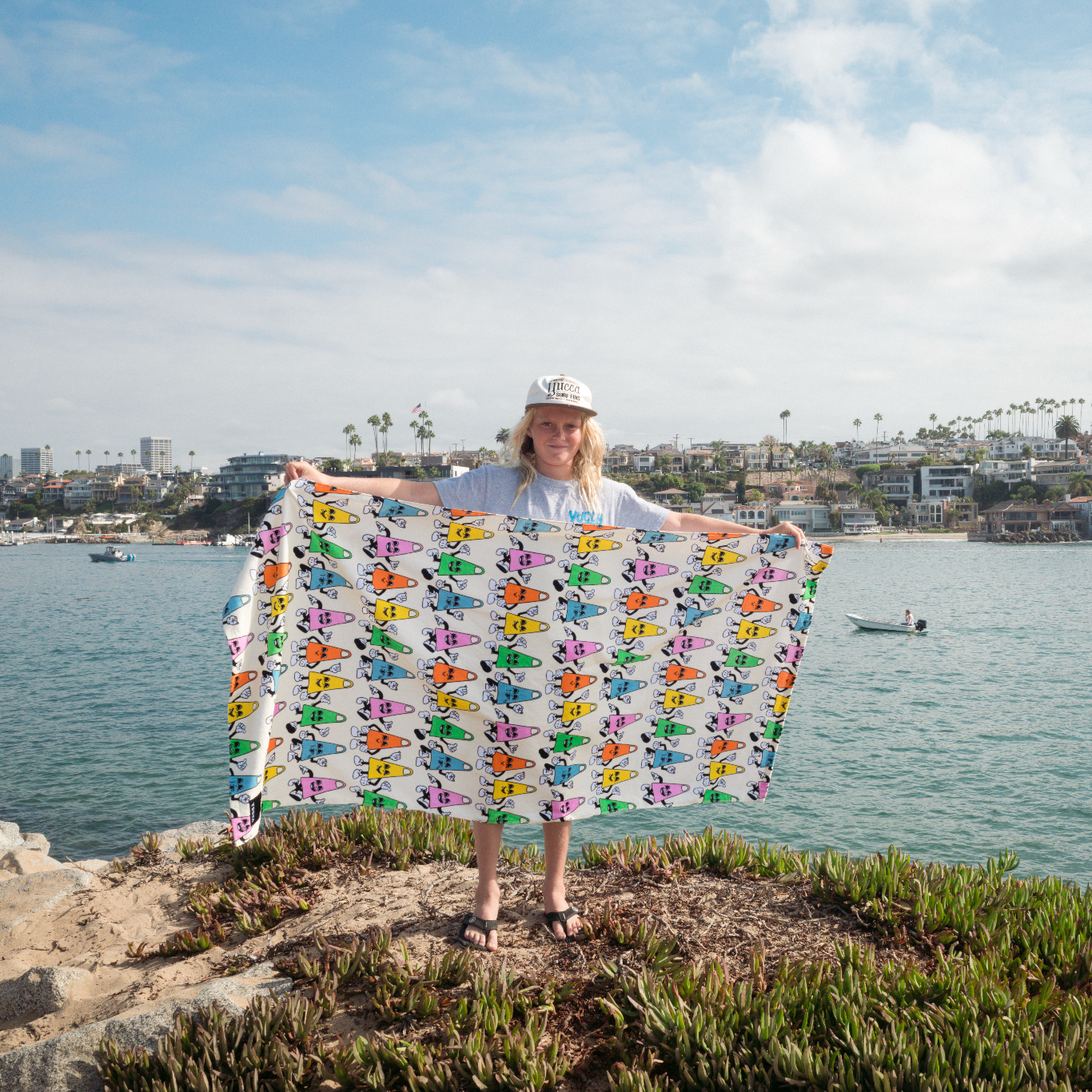 Yuccie Beach Towel