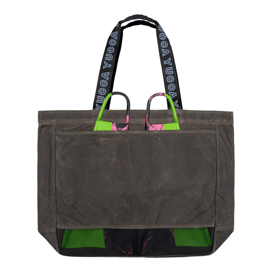 Yucca Beach Tote Charcoal - Yucca Fins