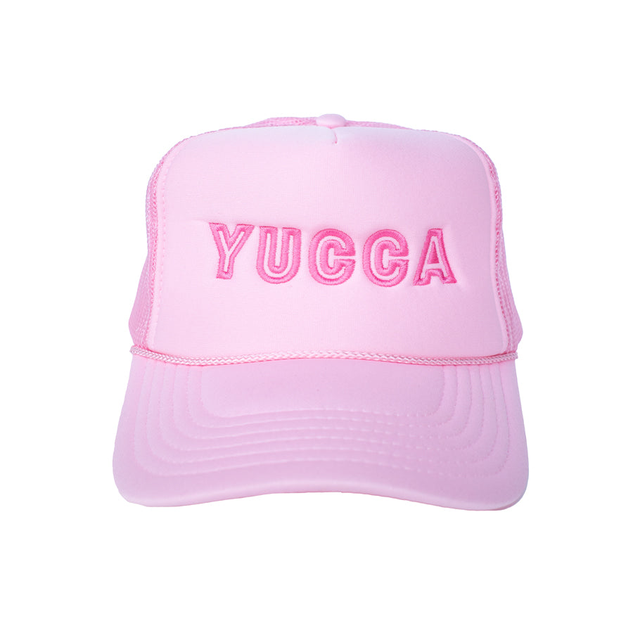 Yucca Foam Trucker Pink