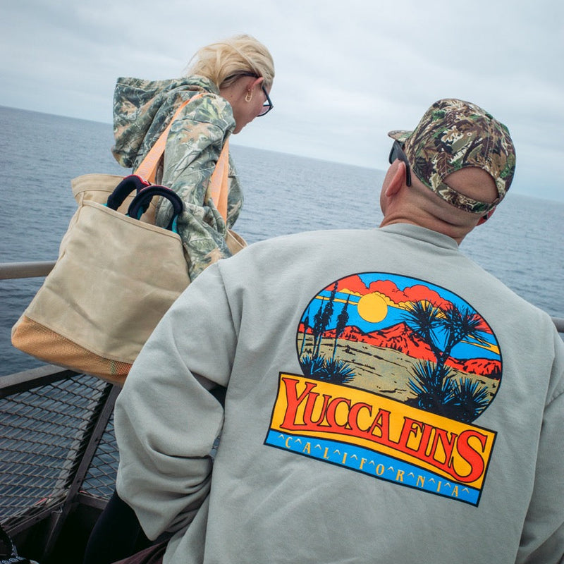 Yucca Desert Unisex Crewneck - Yucca Fins