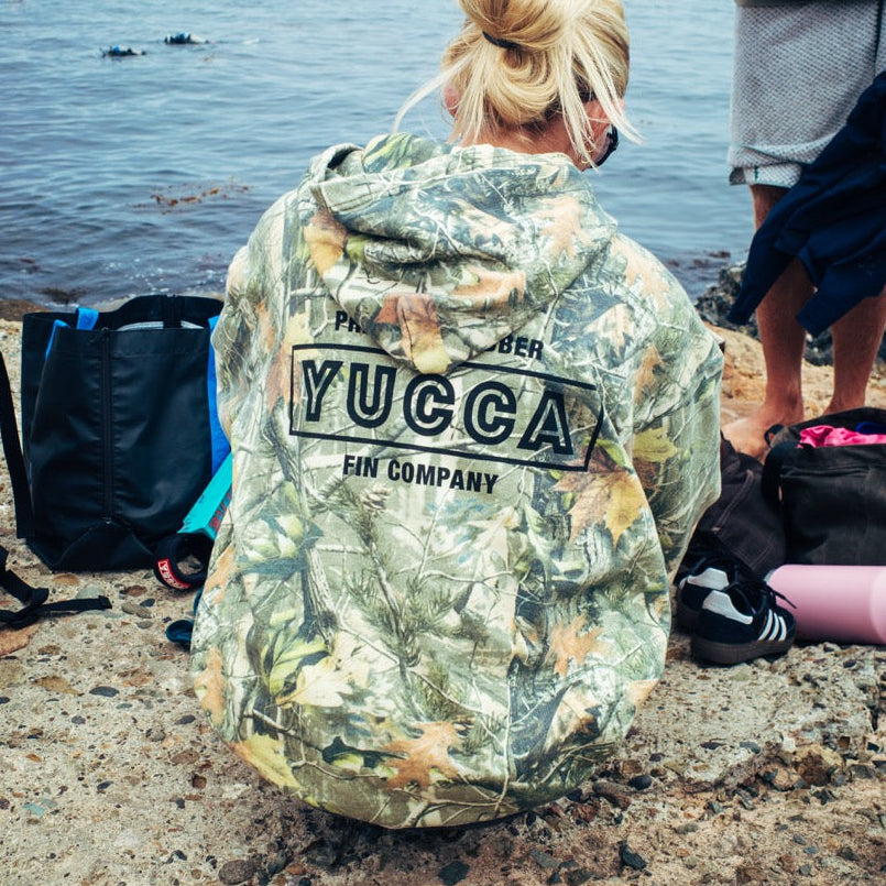 Yucca Box Unisex Hoodie - Camo - Yucca Fins