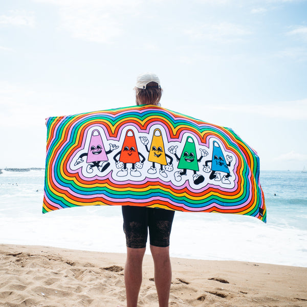 Arc Yuccie Beach Towel - Yucca Fins