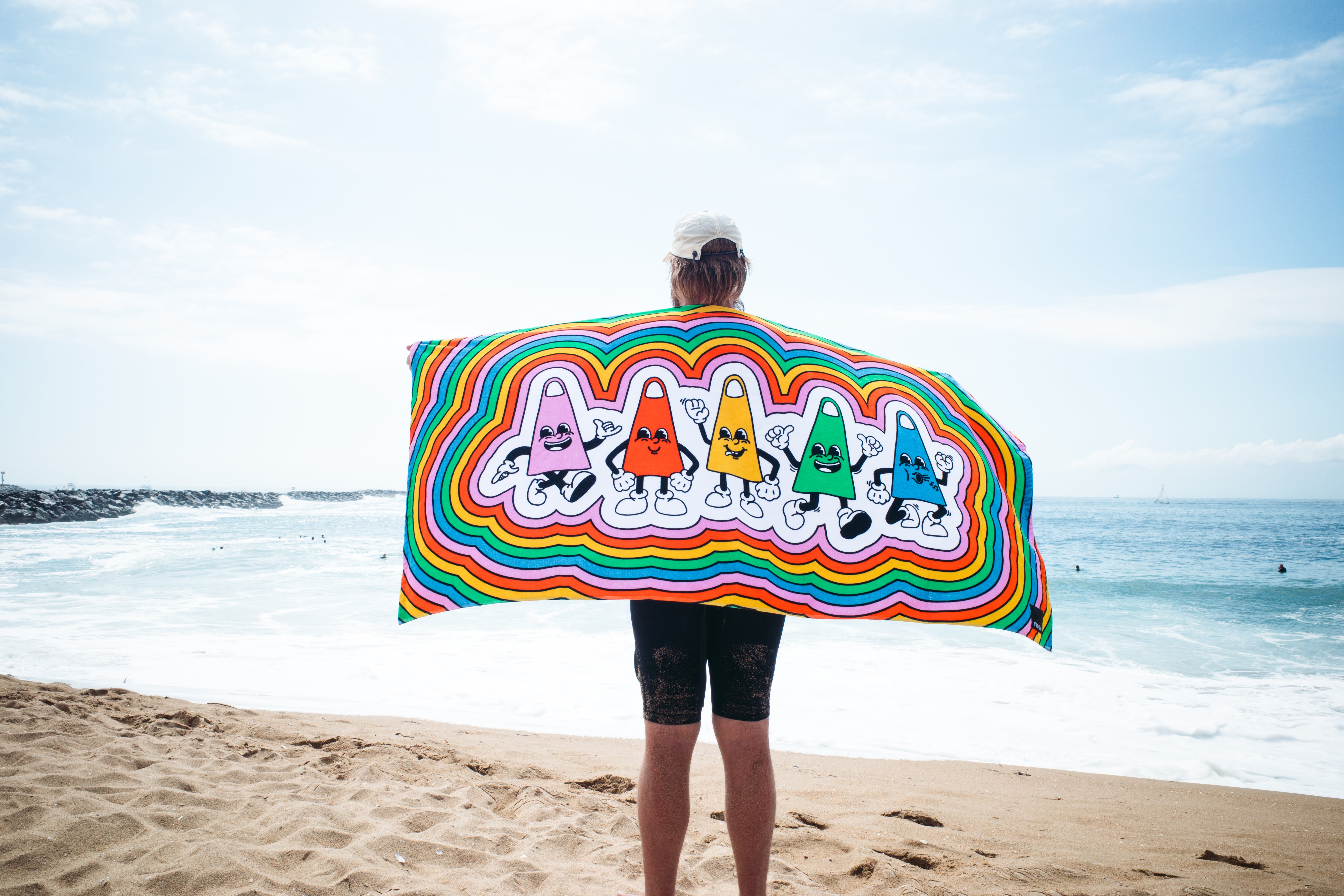 Arc Yuccie Beach Towel - Yucca Fins