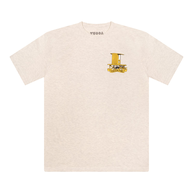 Wedge Tower Men's T-Shirt - Yucca Fins