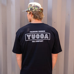 Yucca Box Men's T-Shirt - Black - Yucca Fins