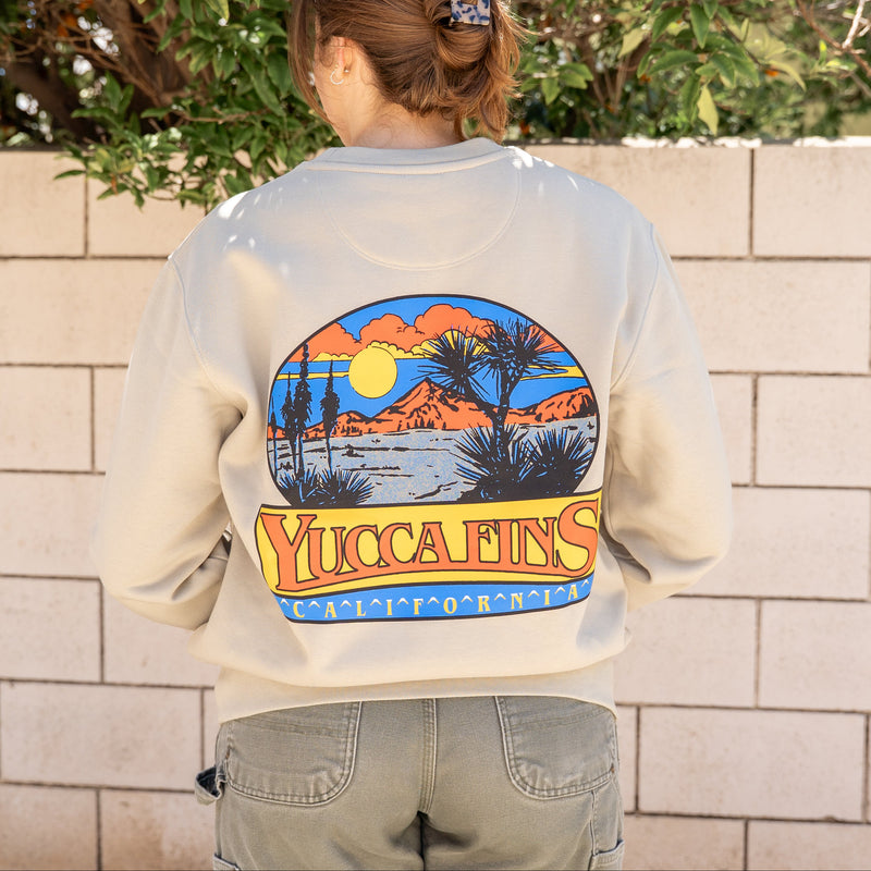 Yucca Desert Unisex Crewneck - Yucca Fins
