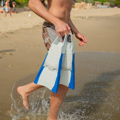 Yucca Glacier Scraps Long Blade Fins - Super Flex - Yucca Fins