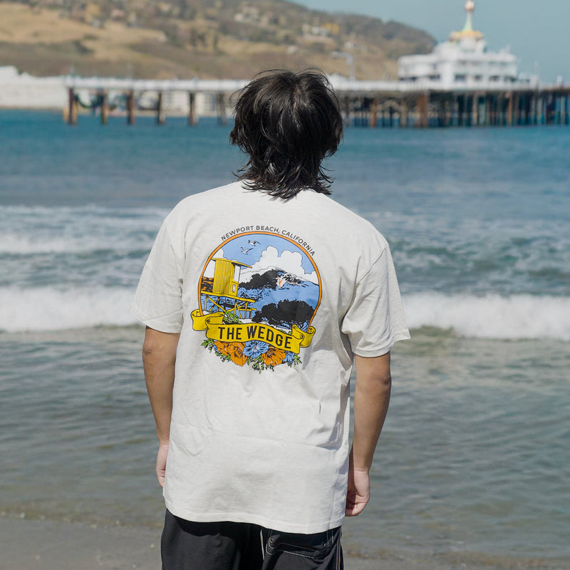 Yucca Wedge Tower Men's T-Shirt - Yucca Fins