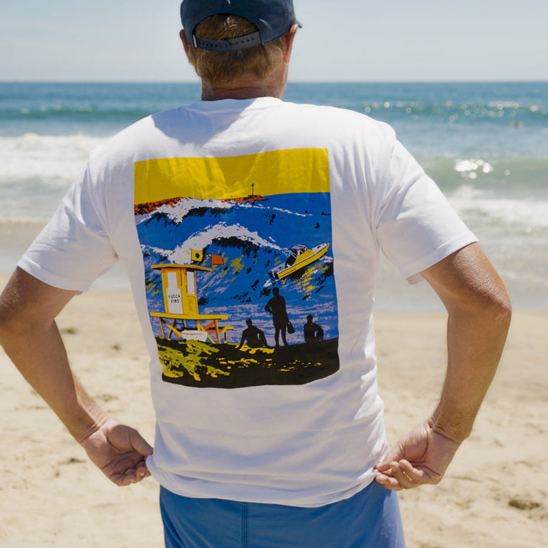 Yucca Wedge Men's T-Shirt - Yucca Fins