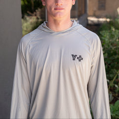 Yucca Unisex Sun Hoody - Sage Gray - Yucca Fins