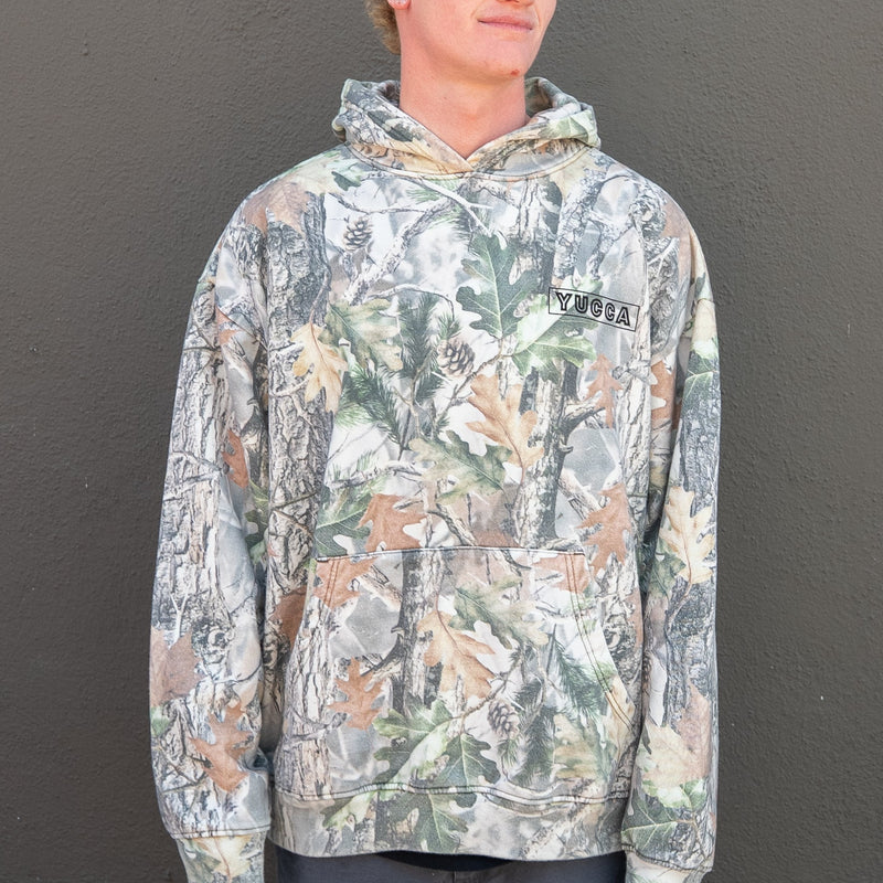 Yucca Box Unisex Hoodie - Camo - Yucca Fins
