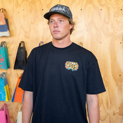 Yucca World Tour Men's T-Shirt - Black - Yucca Fins