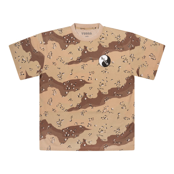 Yucca Yin & Yang Desert Storm Men's T-Shirt - Yucca Fins