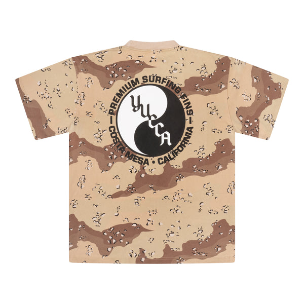 Yucca Yin & Yang Desert Storm Men's T-Shirt - Yucca Fins