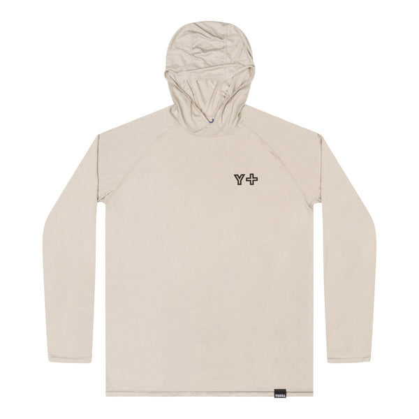 Yucca Lightweight Unisex Sun Hoody - Sage Gray