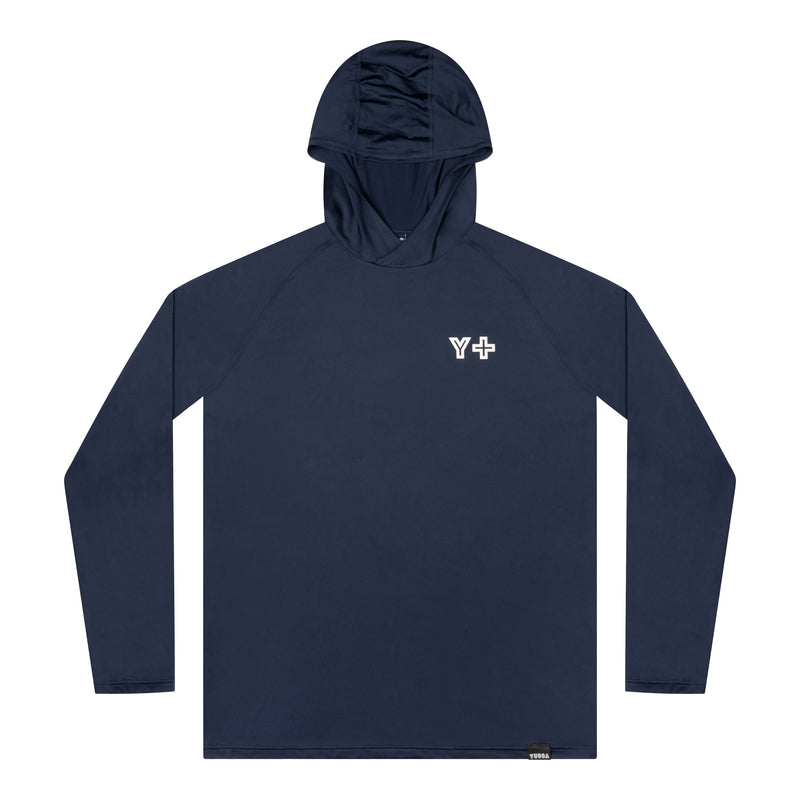 Yucca Unisex Sun Hoody - Navy - Yucca Fins