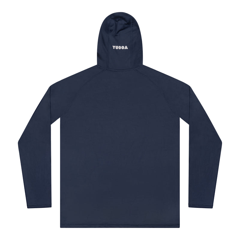 Yucca Unisex Sun Hoody - Navy - Yucca Fins