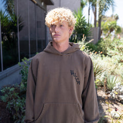 Yucca Yin Yang Hoodie - Brown - Yucca Fins