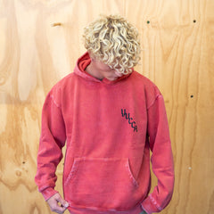 Yucca Yin Yang Hoodie - Vintage Red - Yucca Fins