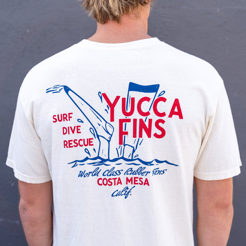 Yucca Surf Dive Rescue Pocket T-Shirt - Yucca Fins