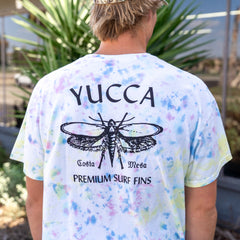 Yucca Moth Men's T-Shirt - Tie-Dye - Yucca Fins