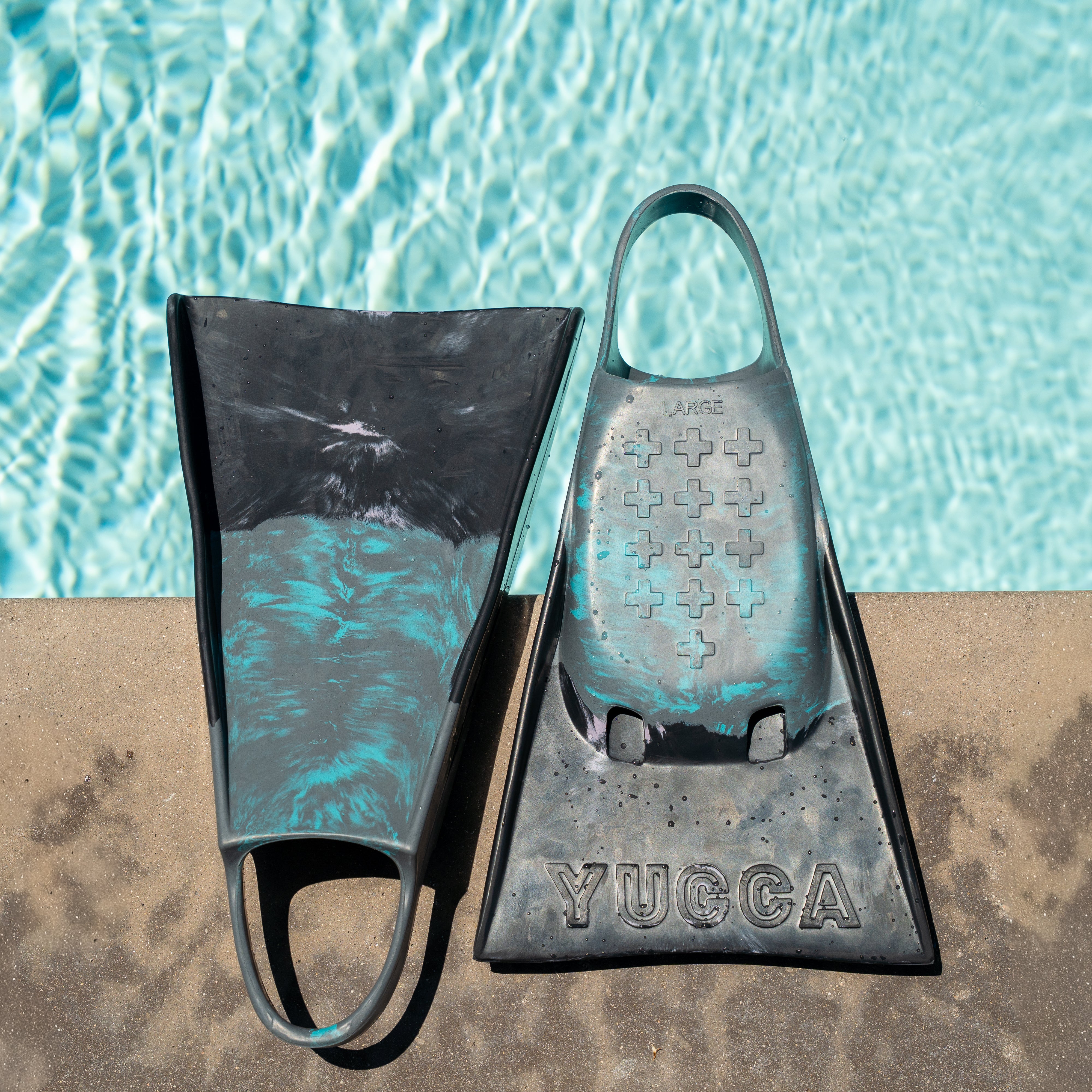 Yucca Unreal Jay Short Blade Fins - Ultra Soft Flex - Yucca Fins