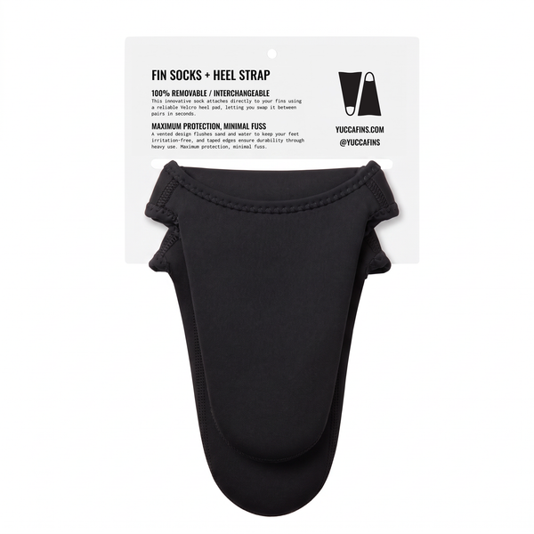 Yucca Premium Fin Socks - Black Neoprene - Yucca Fins