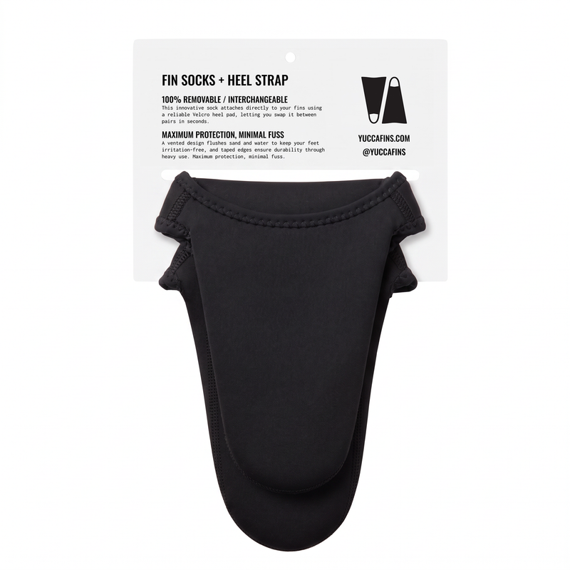 Yucca Premium Fin Socks - Black Neoprene - Yucca Fins