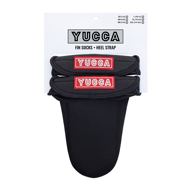 Yucca Premium Fin Socks - Black Neoprene - Yucca Fins