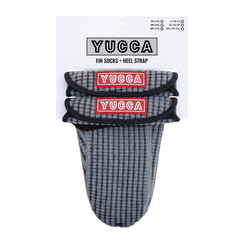 Yucca Premium Fin Socks - Grey Wool
