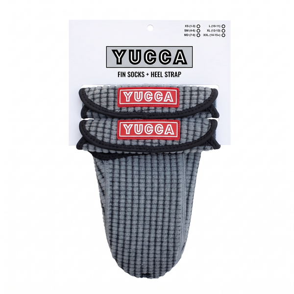 Yucca Premium Fin Socks - Grey Wool