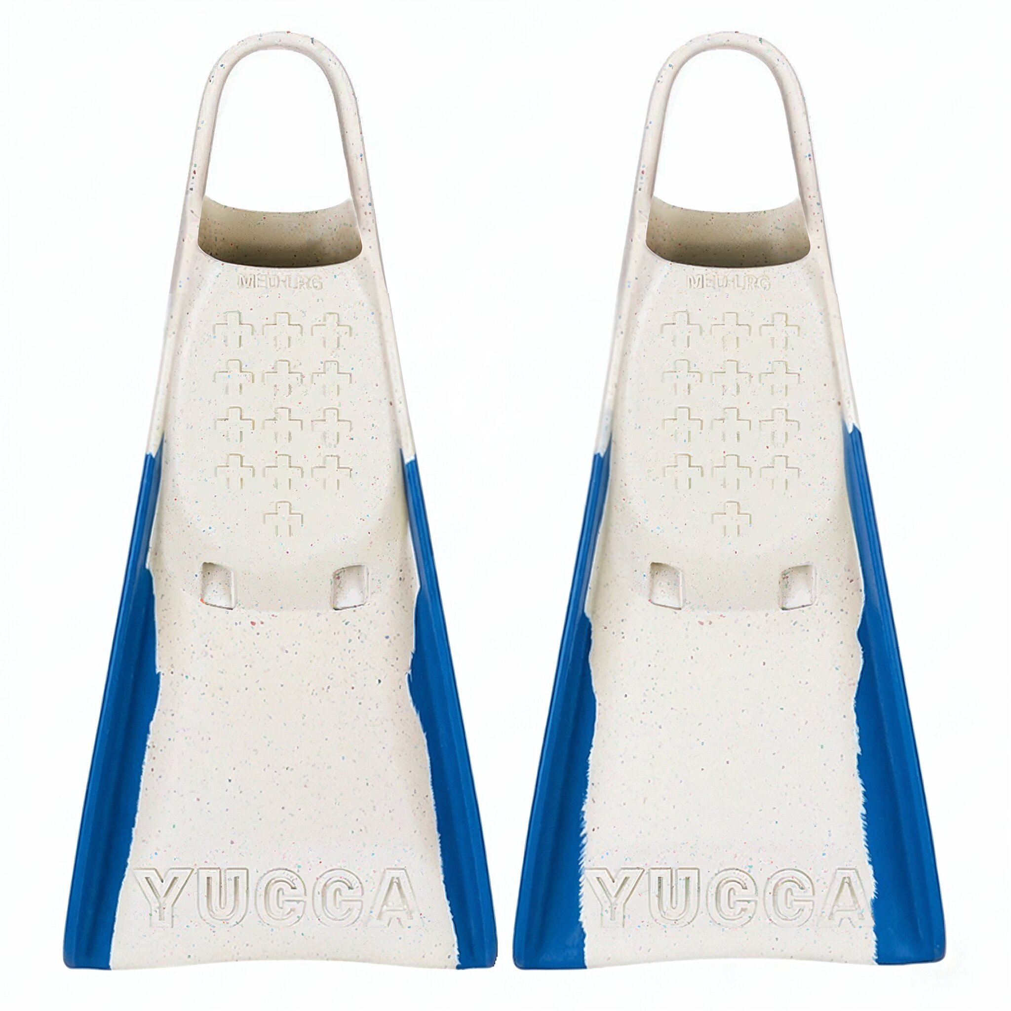 Yucca Glacier Scraps Long Blade Fins - Super Flex - Yucca Fins