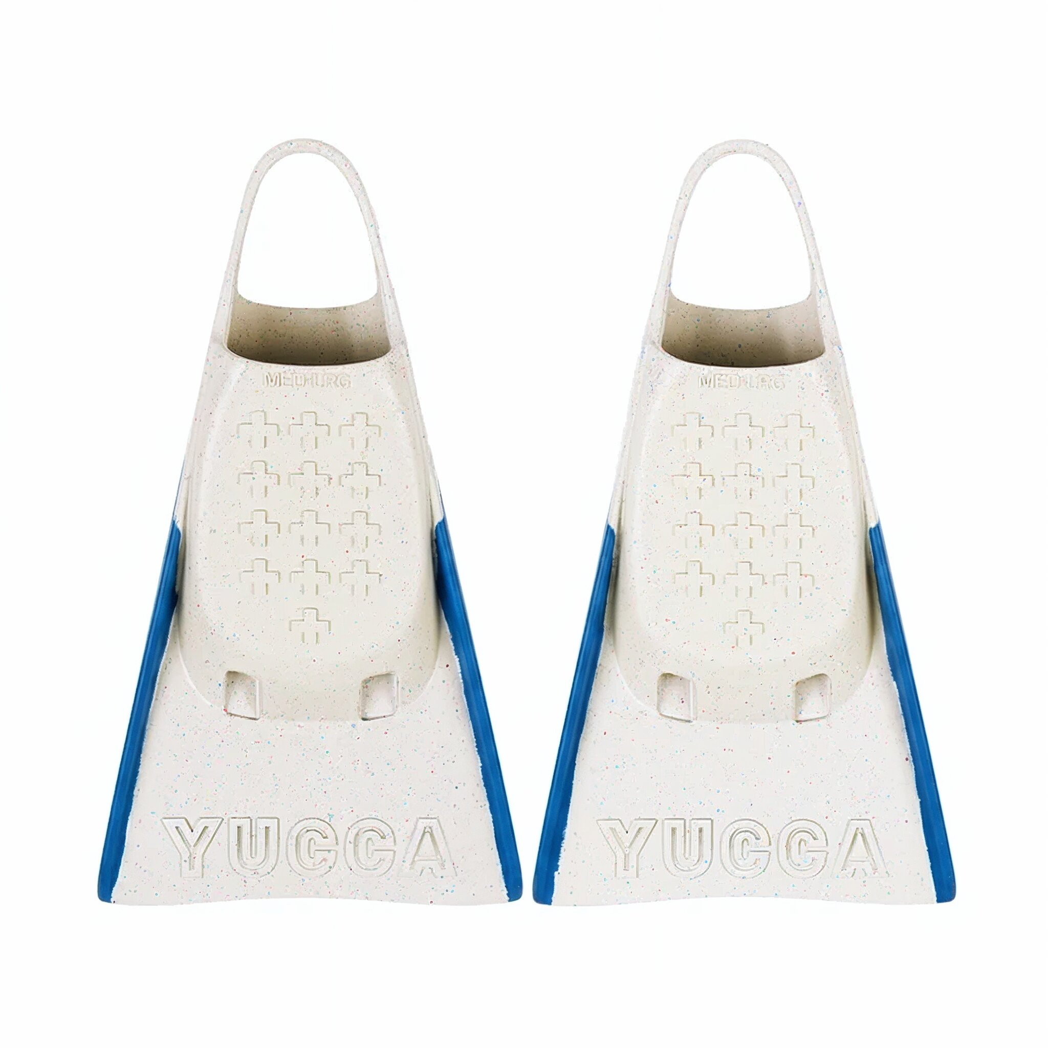Yucca Glacier Scraps Short Blade Fins - Super Flex - Yucca Fins