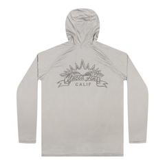 Yucca Unisex Sun Hoody - Liquid Sage Gray - Yucca Fins