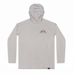 Yucca Unisex Sun Hoody - Liquid Sage Gray - Yucca Fins