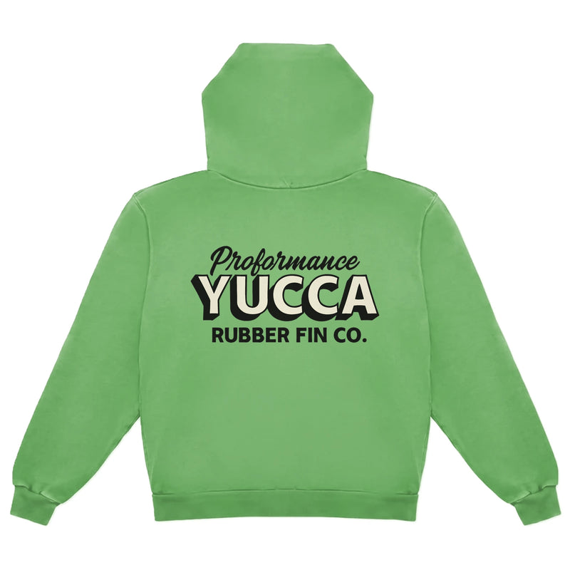 Yucca Proformance Hoodie - Verde Green