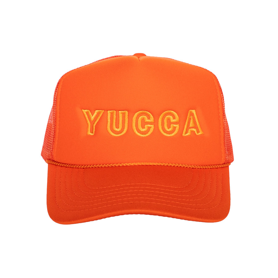 Yucca Foam Trucker Orange