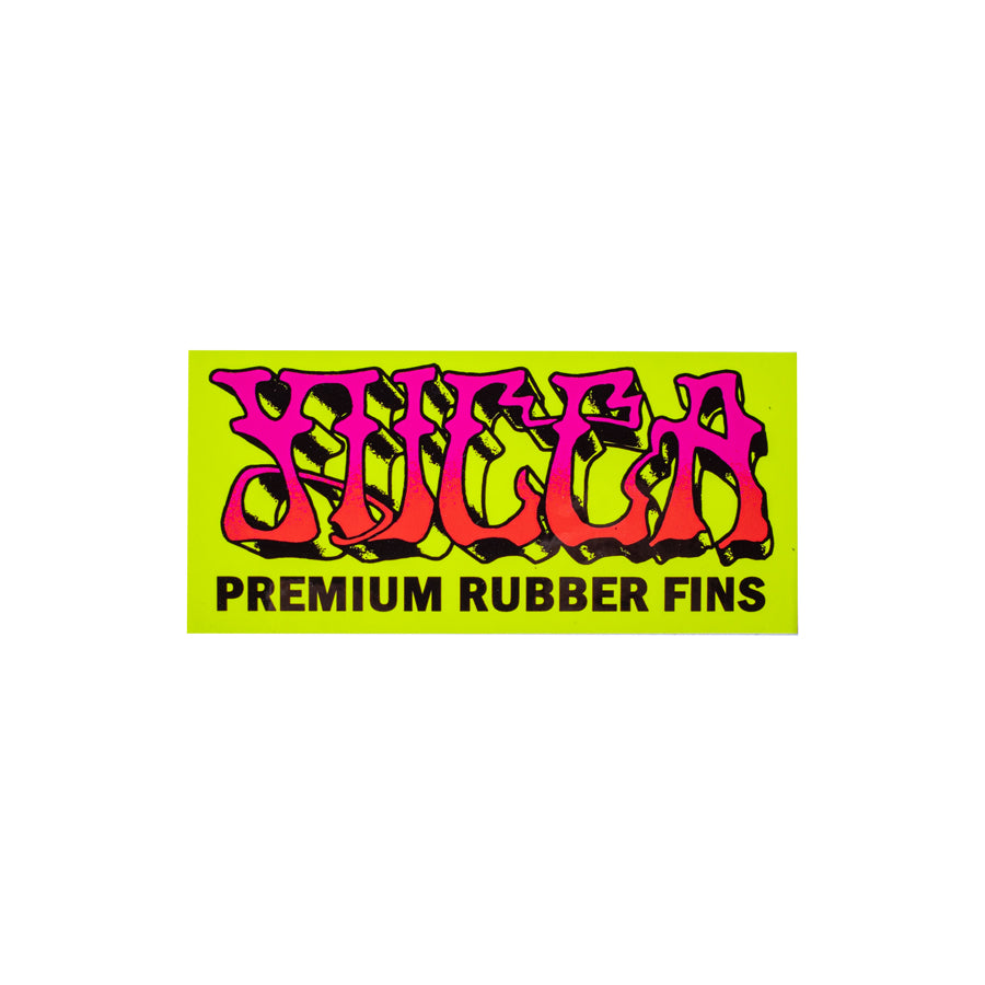 Premium Rubber Fins Sticker