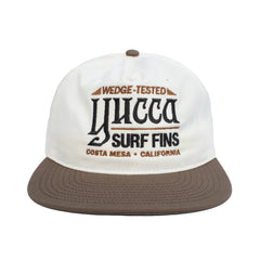 White Yucca Wedge Tested Hat
