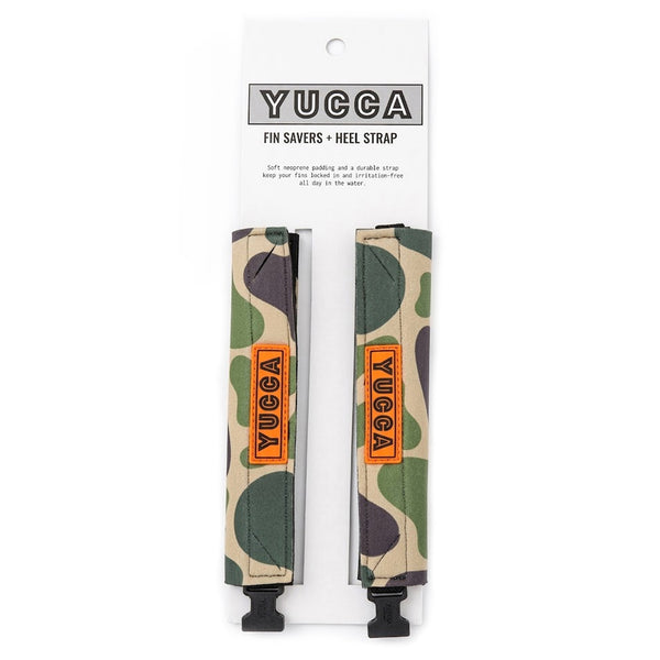 Yucca Fin Savers + Heel Strap - Camo - Yucca Fins